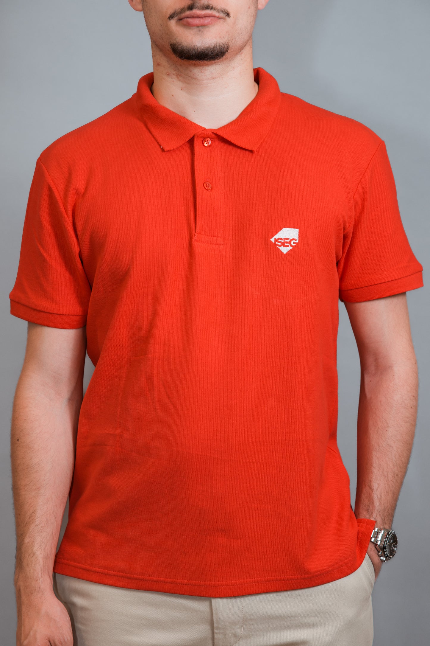 Polo vermelho ISEG